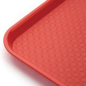 Plateau de service rouge 415x305mm - LOT DE 30