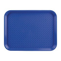 Plateau de service bleu 415x305mm - LOT DE 10