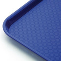 Plateau de service bleu 415x305mm - LOT DE 10
