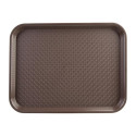Plateau de service marron 415x305mm - LOT DE 10