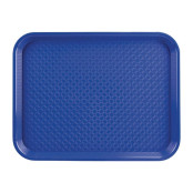 Plateau de service bleu 450x350mm - LOT DE 30