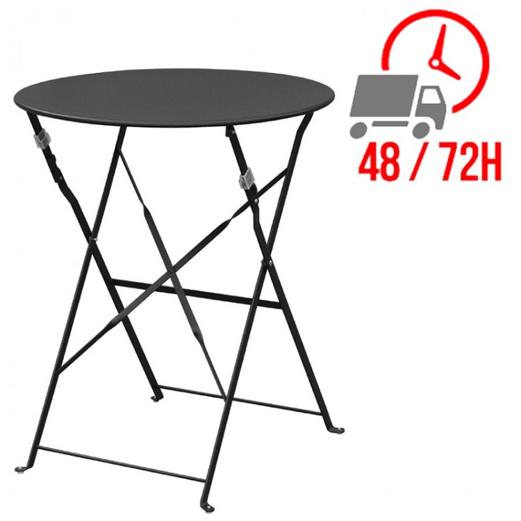 Scudo Table Pliante Terrasse Bar Mobilier Pro Chr Livraison Gratuite