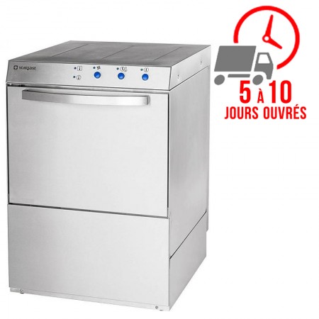 Lave-vaisselle 500x500 mm avec pompe de vidange - 230/400V - STALGAST