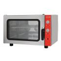 Four électrique pâtissier à convection 4 niveaux 600x400mm avec humidificateur - GASTRO M
