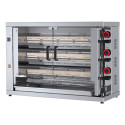 Rôtissoire 3 broches - 15/18 Poulets - Gaz propane / FECA