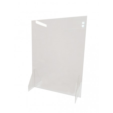 Ecran de protection en plexiglas sans ouverture - 600 x 800 mm / RESTONOBLE