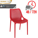 Chaise Elif - Rouge / GOLDINOX