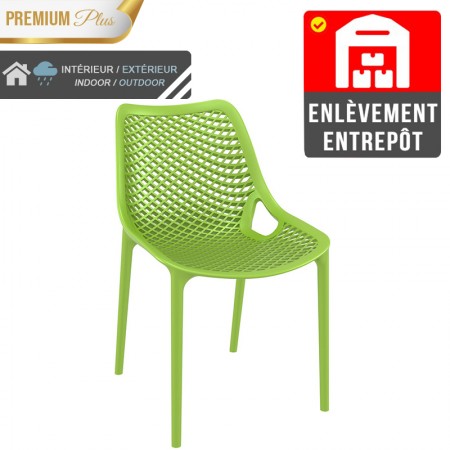 Chaise Elif - Vert / RESTONOBLE | Enlèvement entrepôt