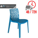 Chaise Jade - Bleu / GOLDINOX