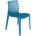 Chaise Jade - Bleu / GOLDINOX