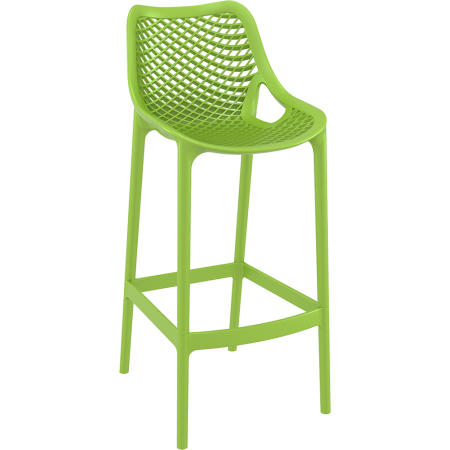 Chaise de bar Elif - Vert / RESTONOBLE