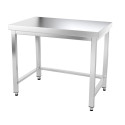 Table inox 1200 x 700 mm avec renfort / GOLDINOX