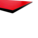 Plateau de table compact 60x60 cm stratifié - Rouge / GOLDINOX