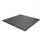 Plateau de table compact 70x70 cm stratifié - Anthracite / GOLDINOX