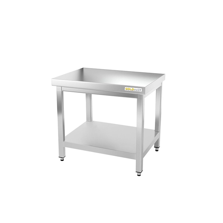 Table inox soubassement 600 x 600 mm PREMIUM / GOLDINOX