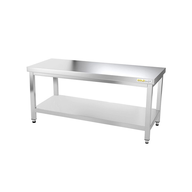 Table inox soubassement 1500 x 700 mm / GOLDINOX