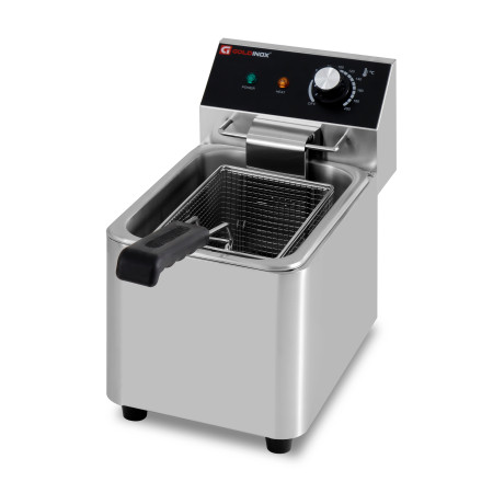 Friteuse électrique à poser professionnelle 4 Litres (230V) - GOLDINOX