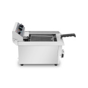 Friteuse électrique à poser professionnelle 10 Litres avec robinet de vidange (230V) IDEAL - GOLDINOX