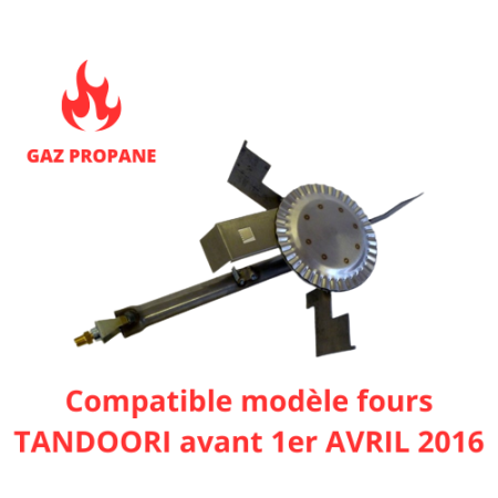 Brûleur gaz propane pour Four Tandoori / GOLDINOX