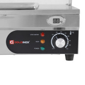 Bain marie professionnel avec robinet de vidange (3x GN1/2) PREMIUM - GOLDINOX