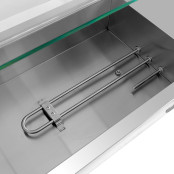 Bain marie professionnel avec robinet de vidange (5x GN1/2) PREMIUM - GOLDINOX