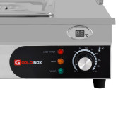 Bain marie professionnel avec robinet de vidange (5x GN1/2) PREMIUM - GOLDINOX