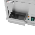 Plancha en acier lisse électrique professionnelle 360x457 mm IDEAL - GOLDINOX