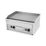 Plancha en acier lisse électrique professionnelle 660x500 mm (400V) IDEAL - GOLDINOX