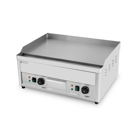 Plancha en acier lisse électrique professionnelle 660x500 mm (400V) IDEAL - GOLDINOX