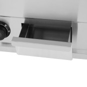 Plancha en acier lisse électrique professionnelle 660x500 mm (400V) IDEAL - GOLDINOX