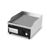 Plancha en acier lisse électrique professionnelle 360x450 mm IDEAL - GOLDINOX