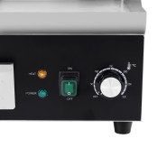 Plancha en acier lisse électrique professionnelle 360x450 mm IDEAL - GOLDINOX