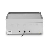 Plancha en acier lisse électrique professionnelle 660x500 mm (400V) IDEAL - GOLDINOX