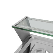 Bain marie professionnel avec robinet de vidange (3x GN1/2) PREMIUM - GOLDINOX