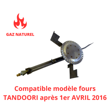 Brûleur gaz naturel pour Four Tandoori (A PARTIR D'AVRIL 2016) - GOLDINOX