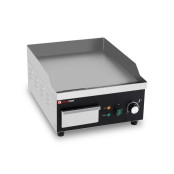 Plancha en acier lisse électrique professionnelle 360x450 mm IDEAL - GOLDINOX