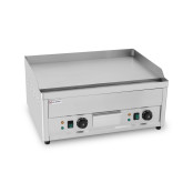 Plancha en acier lisse électrique professionnelle 660x500 mm (400V) IDEAL - GOLDINOX