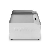 Plancha en acier lisse électrique professionnelle 660x500 mm (400V) IDEAL - GOLDINOX