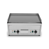 Plancha en acier lisse électrique professionnelle 660x500 mm (400V) IDEAL - GOLDINOX