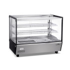 Vitrine de comptoir chauffante 160 Litres PREMIUM - GOLDINOX