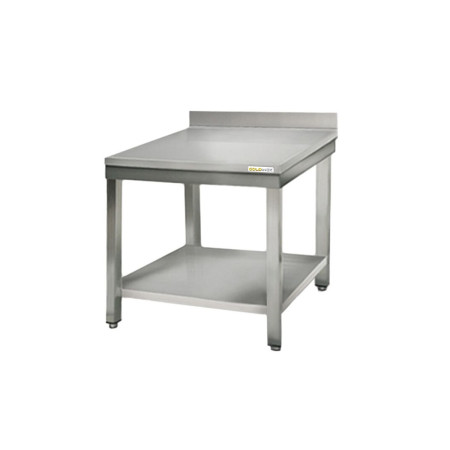 Table inox 600 x 700 mm adossée ECO / GOLDINOX