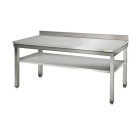 Table inox 1800 x 700 mm adossée ECO / GOLDINOX 