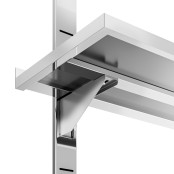 Etagère murale en inox 600x300 mm PREMIUM - GOLDINOX