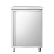 Meuble bas inox 600 x 600 mm PREMIUM / GOLDINOX