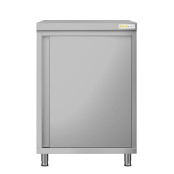 Meuble bas inox 600 x 600 mm ECO / GOLDINOX