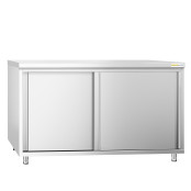 Meuble bas inox 1400 x 600 mm PREMIUM / GOLDINOX