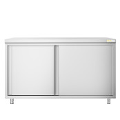 Meuble bas inox 1400 x 600 mm PREMIUM / GOLDINOX