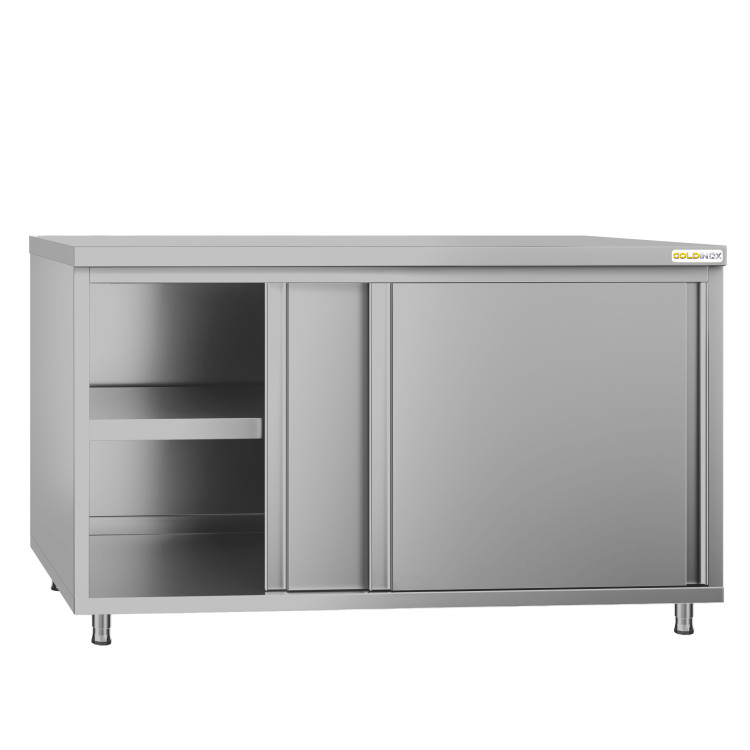 Meuble bas inox 1400 x 600 mm ECO / GOLDINOX