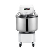 Pétrin à pâte 60 Litres sur roulettes 2 vitesses avec tête et cuve fixe (380V) PREMIUM - GOLDINOX