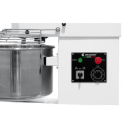 Pétrin à pâte 60 Litres sur roulettes 2 vitesses avec tête et cuve fixe (380V) PREMIUM - GOLDINOX